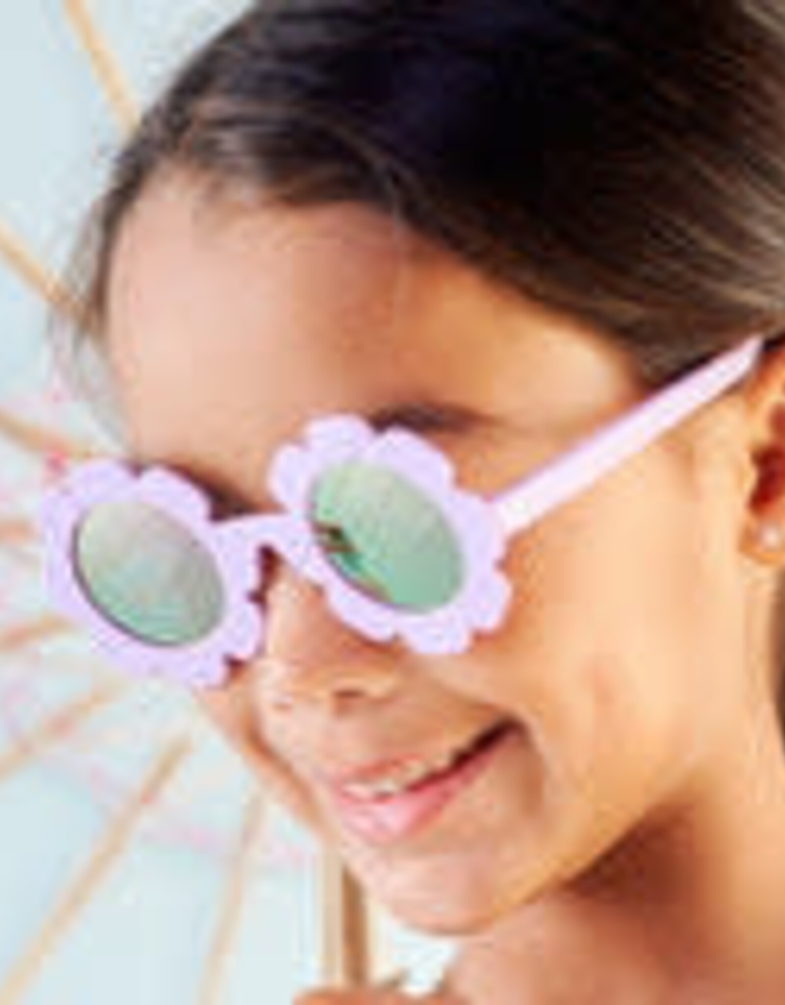 Babiators Polarized Flower: Irresistible Iris with Lavender Mirrored Lenses