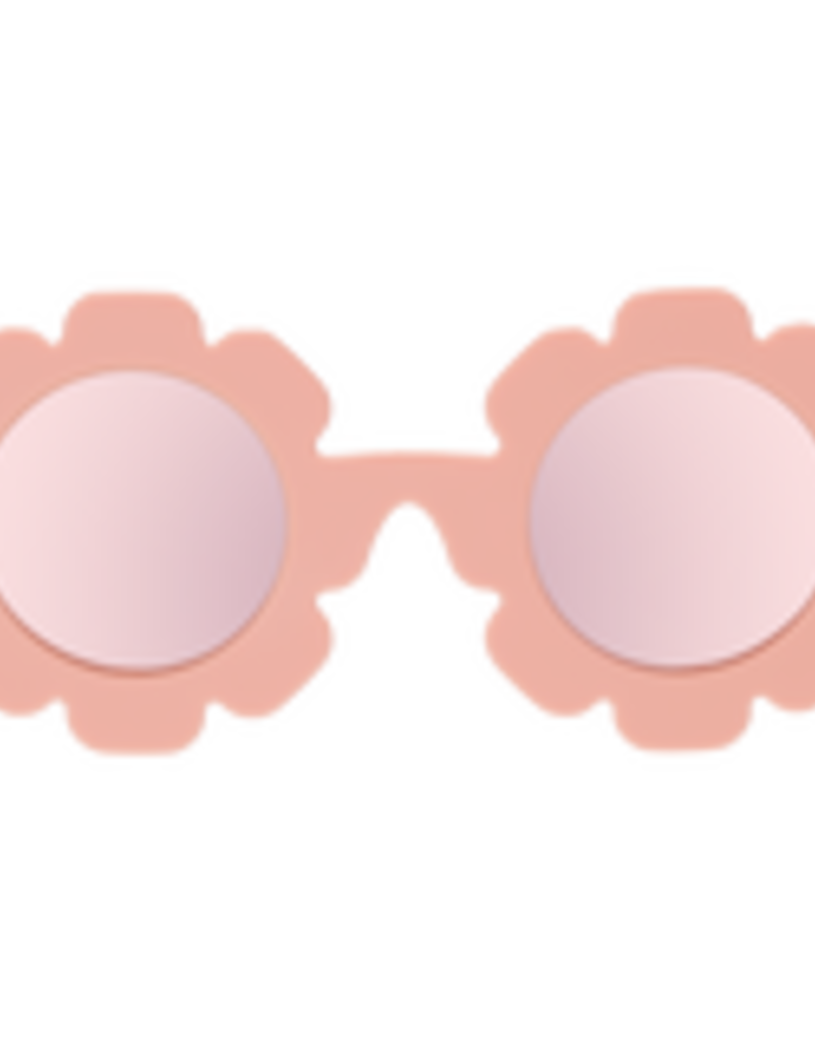 Babiators Polarized Flower: Peachy Keen with Rose Gold Mirrored Lenses