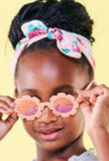 Babiators Polarized Flower: Peachy Keen with Rose Gold Mirrored Lenses
