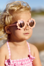 Babiators Polarized Flower: Peachy Keen with Rose Gold Mirrored Lenses
