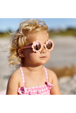 Babiators Polarized Flower: Peachy Keen with Rose Gold Mirrored Lenses