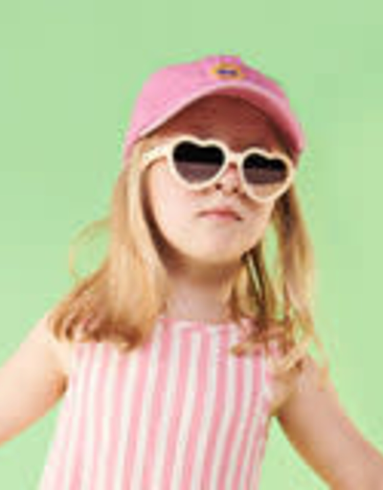Babiators Polarized Heart: Sweet Cream with Rose Gold Mirrored Lenses