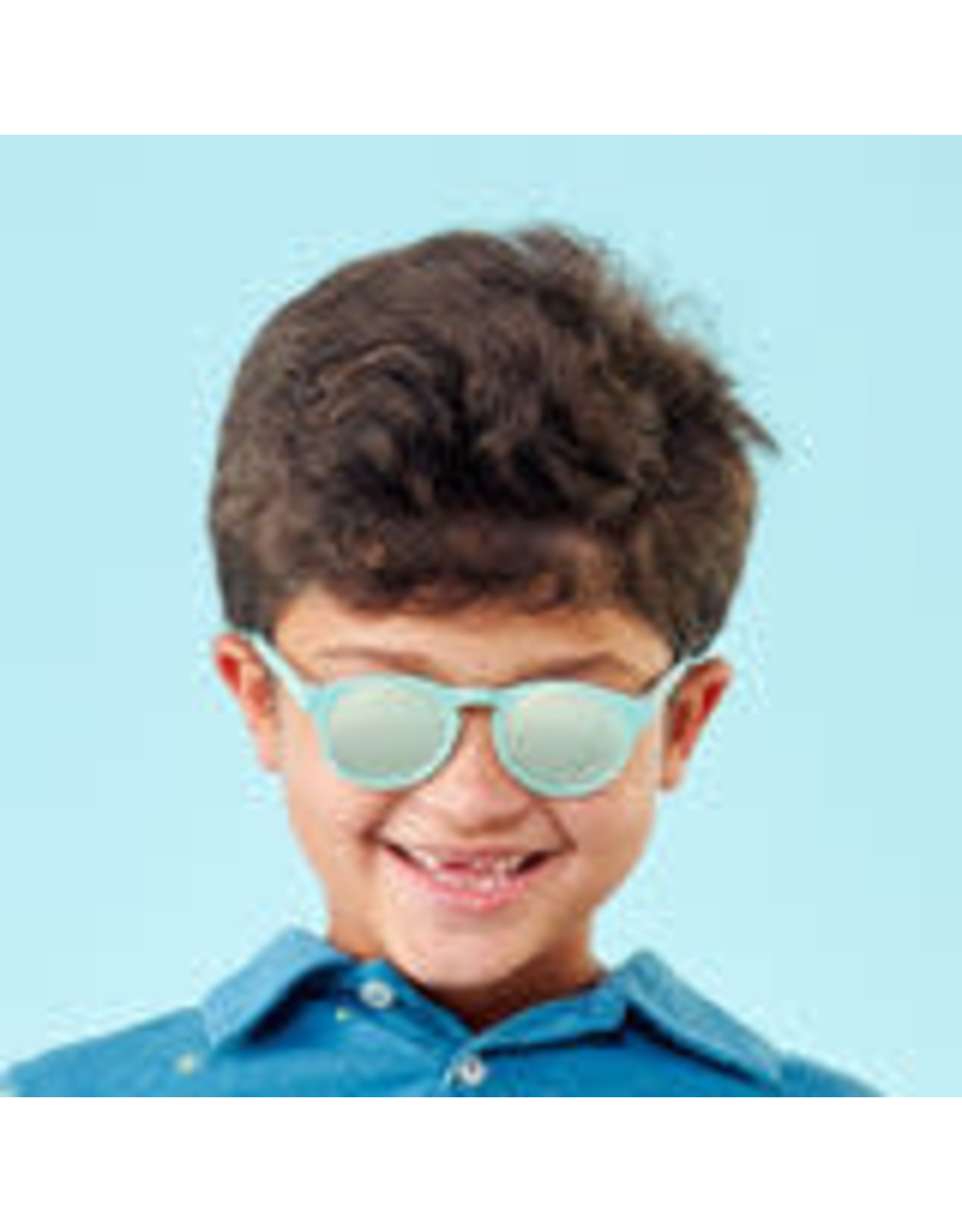 Babiators Polarized Keyhole: Seafoam Blue with Seafoam Mirrored Lenses