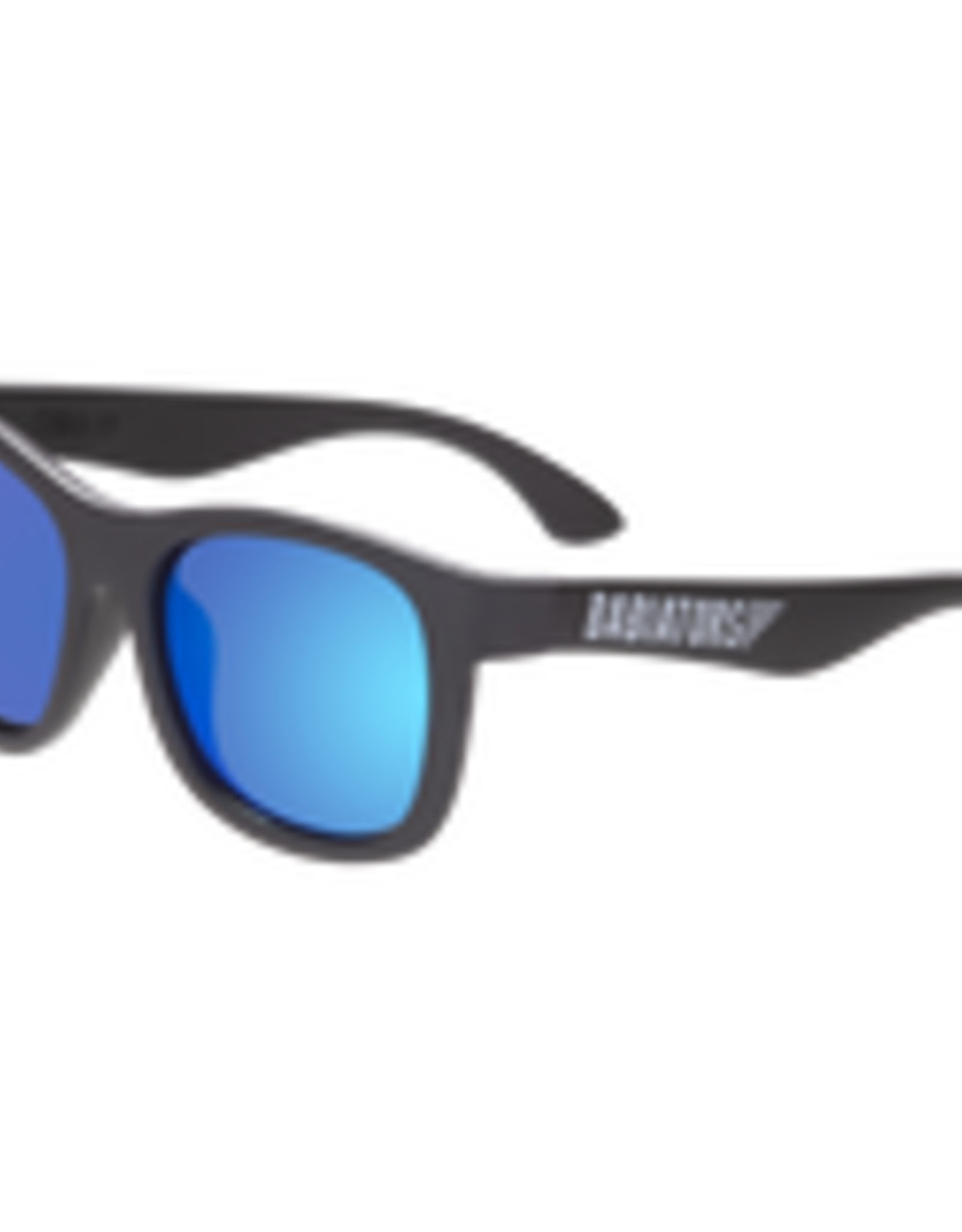 Babiators Polarized Navigators: Jet Black with Cobalt Mirrored Lenses
