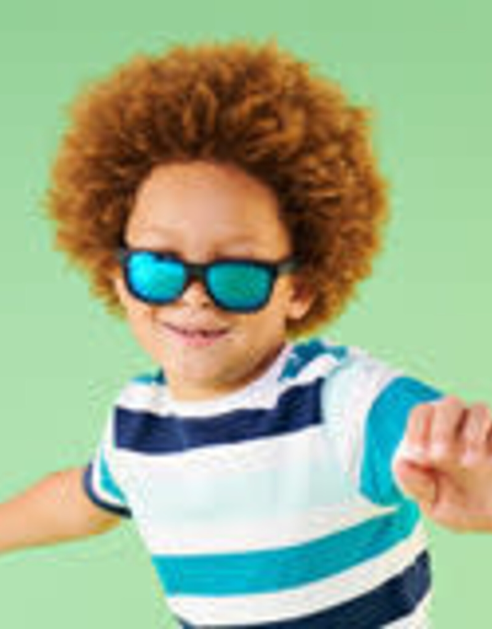 Babiators Polarized Navigators: Jet Black with Cobalt Mirrored Lenses