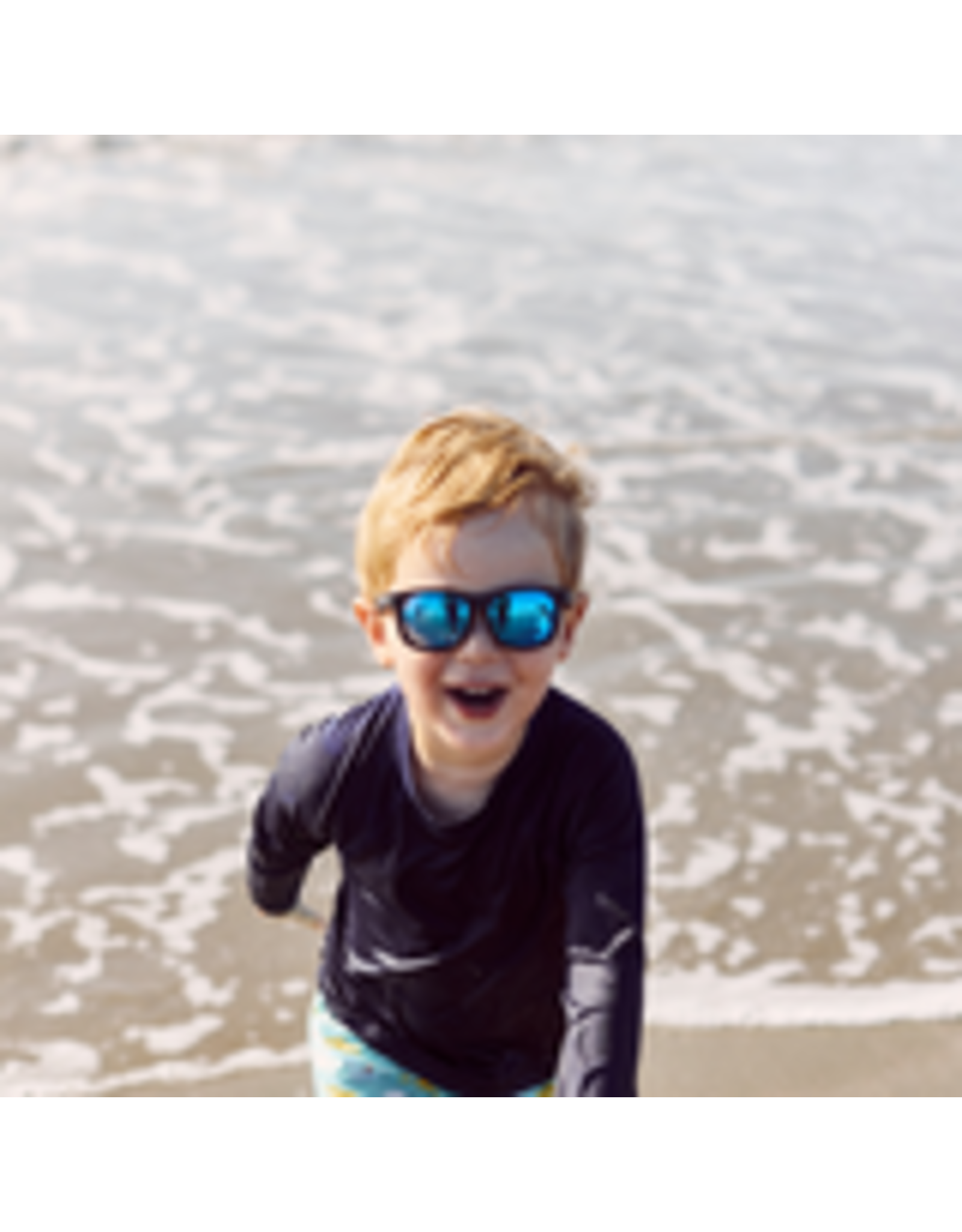 Babiators Polarized Navigators: Jet Black with Cobalt Mirrored Lenses