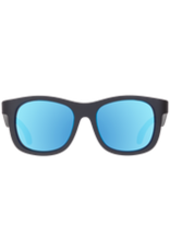 Babiators Polarized Navigators: Jet Black with Cobalt Mirrored Lenses