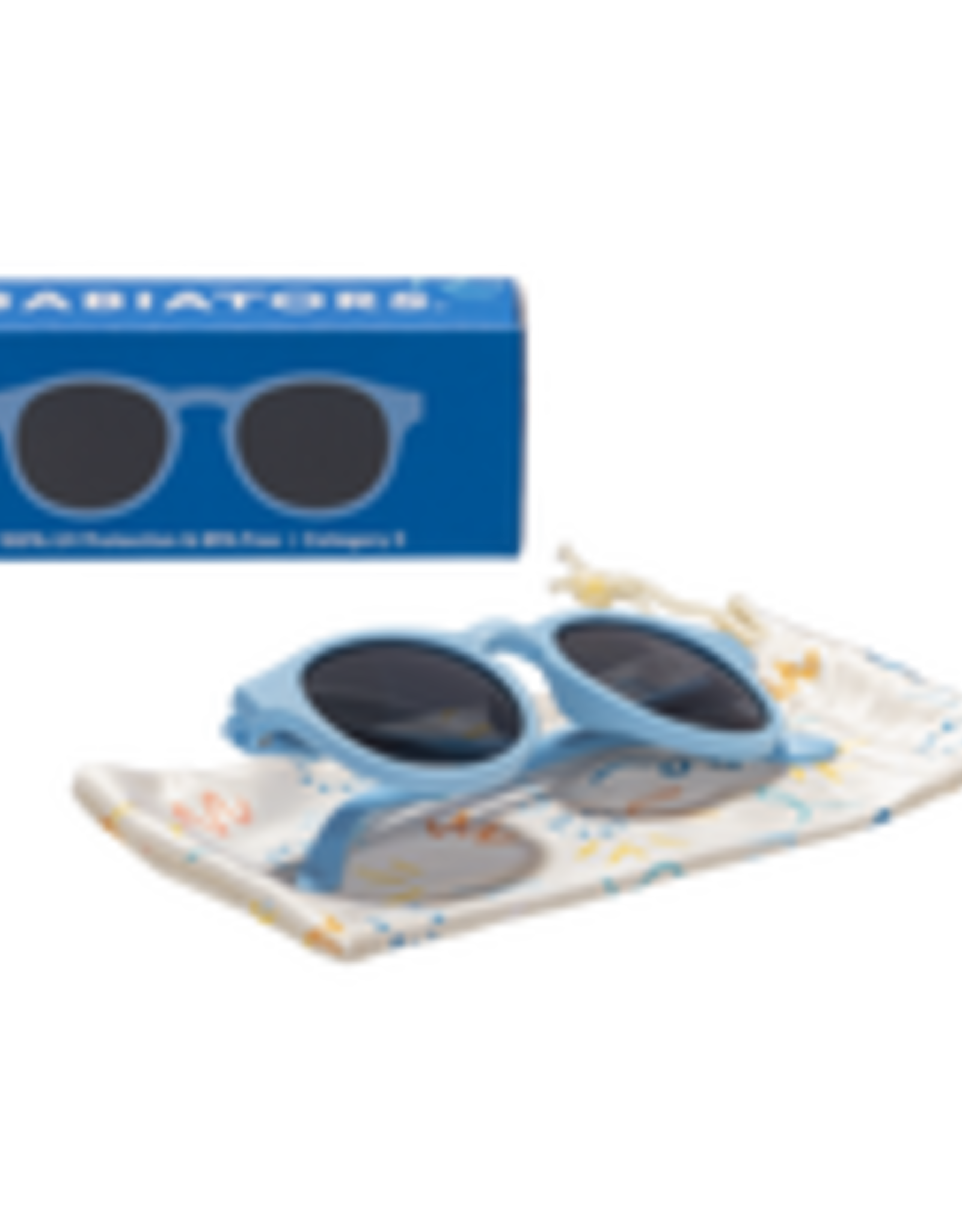 Babiators Original Keyhole: Bermuda Blue with Smoke Lenses