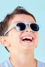 Babiators Original Keyhole: Bermuda Blue with Smoke Lenses