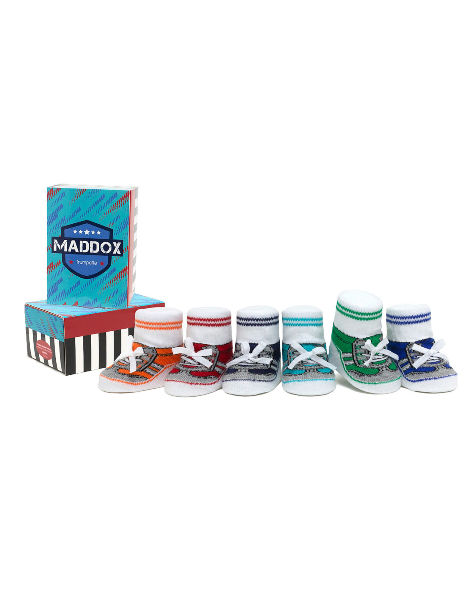 Trumpette Maddox Socks 6 Pack 0-12M