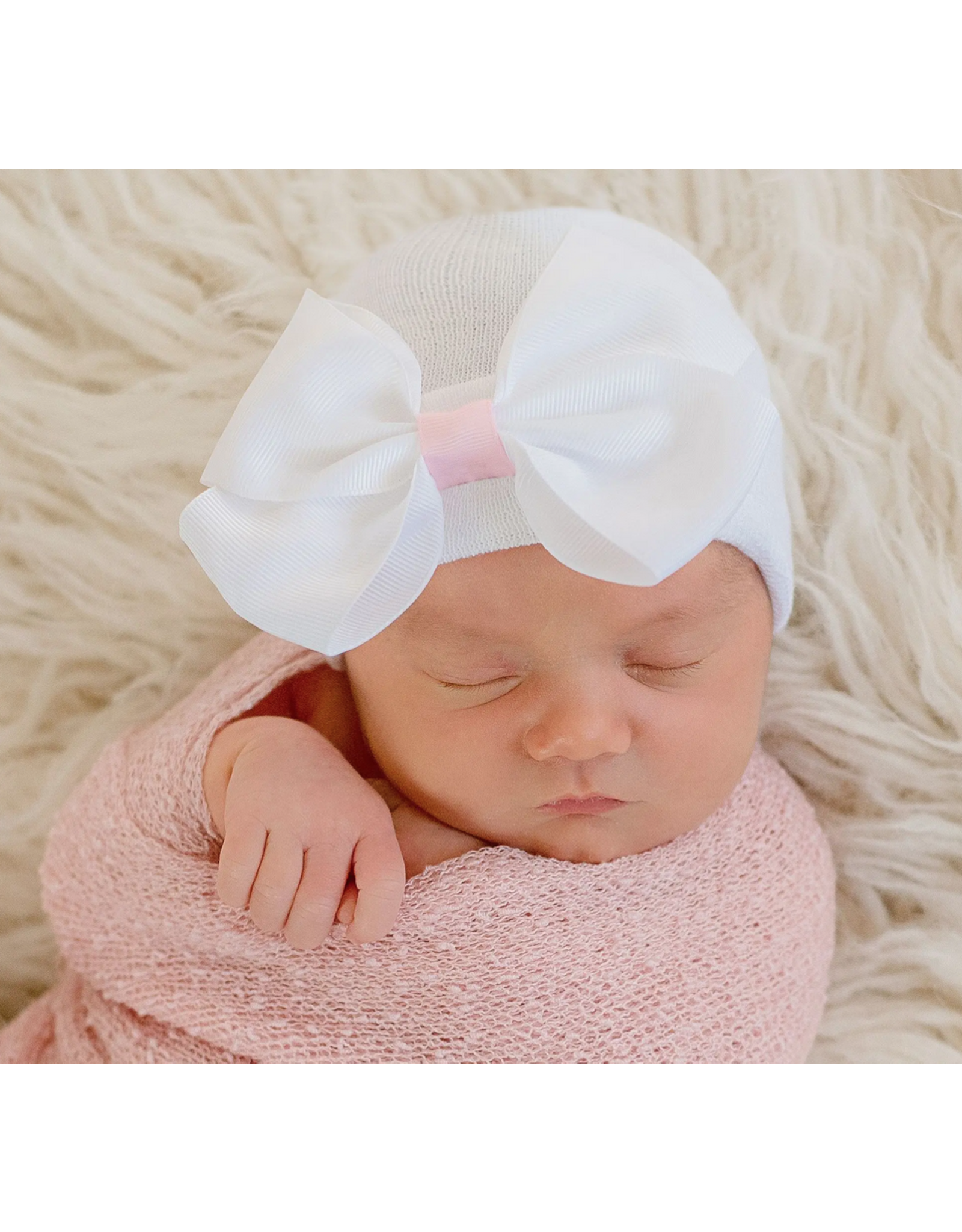 ilybean Nursery Beanie - Sophia Bow