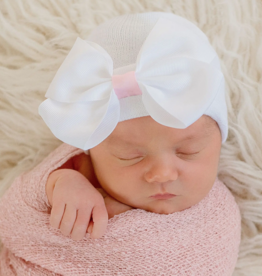 ilybean Nursery Beanie - Sophia Bow