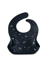 Loulou Lollipop Silicone Bib - Space