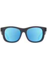 Babiators Polarized Navigators: Jet Black with Cobalt Mirrored Lenses