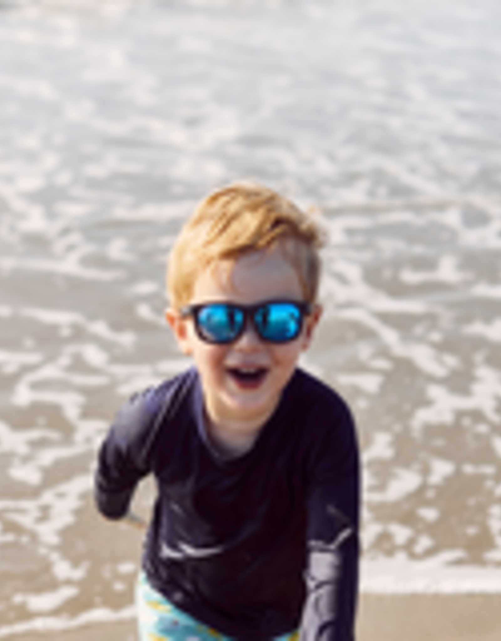 Babiators Polarized Navigators: Jet Black with Cobalt Mirrored Lenses