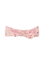 Deux Par Deux Romantic Flowers Knotted Headband