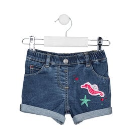 Losan Under the Sea Jean Shorts