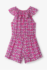 Hatley Shibori Flowers Shoulder Flounce Romper