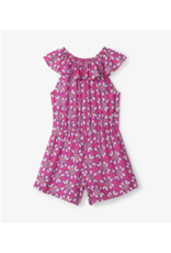 Hatley Shibori Flowers Shoulder Flounce Romper