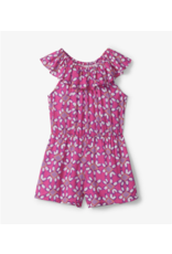 Hatley Shibori Flowers Shoulder Flounce Romper