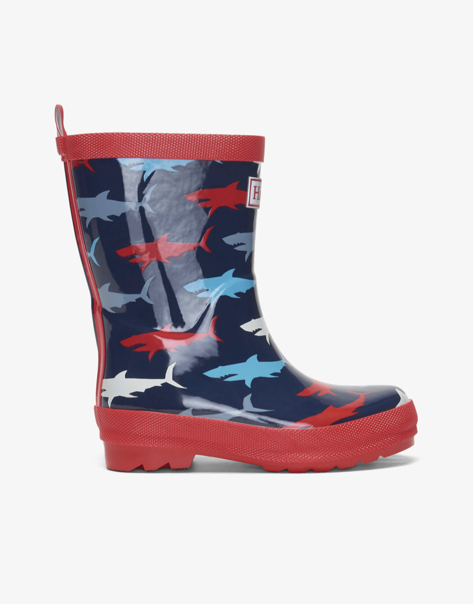 Hatley Shiny Rain Boots - Hungry Sharks Hatley Shiny Rain Boots - Hungry Sharks