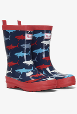 Hatley Shiny Rain Boots - Hungry Sharks Hatley Shiny Rain Boots - Hungry Sharks