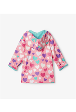 Hatley Colourful Hearts Colour Changing Raincoat