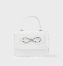 Mayoral White Diamond Handbag