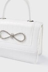 Mayoral White Diamond Handbag