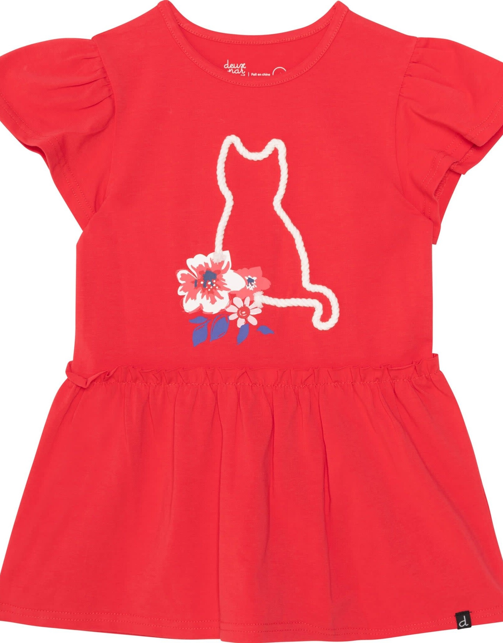 Deux Par Deux Lollipop Short Sleeve Tunic w/Graphic