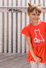 Deux Par Deux Lollipop Short Sleeve Tunic w/Graphic