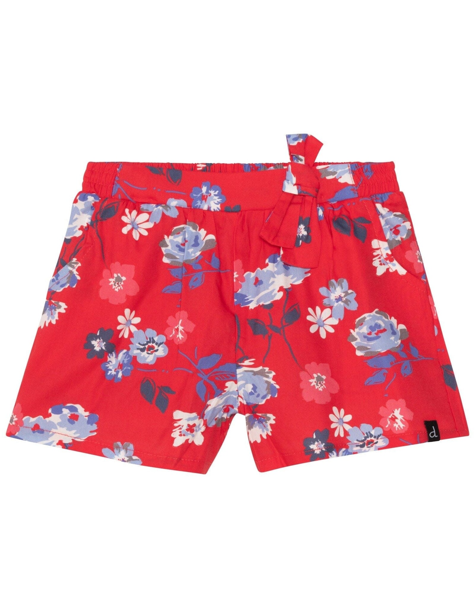Deux Par Deux Lollipop Flowers Shorts