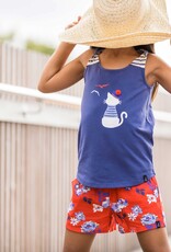 Deux Par Deux Lollipop Flowers Shorts