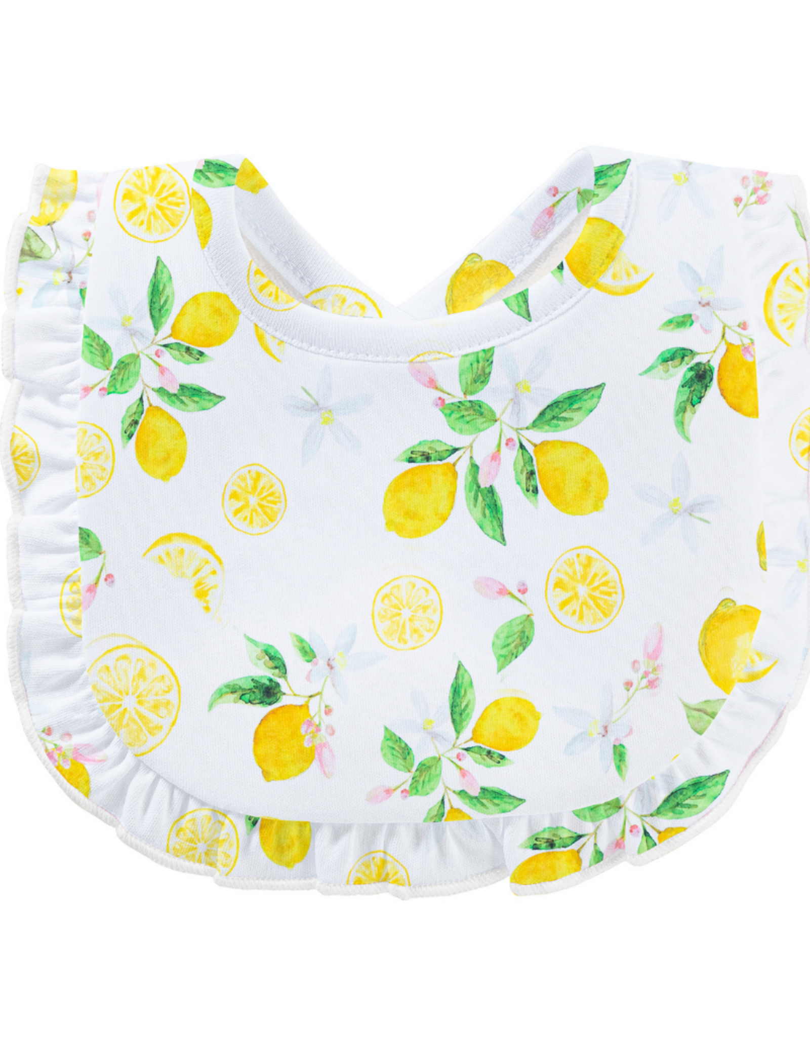 Baby Club Chic Lemonade Bib with Ruffle