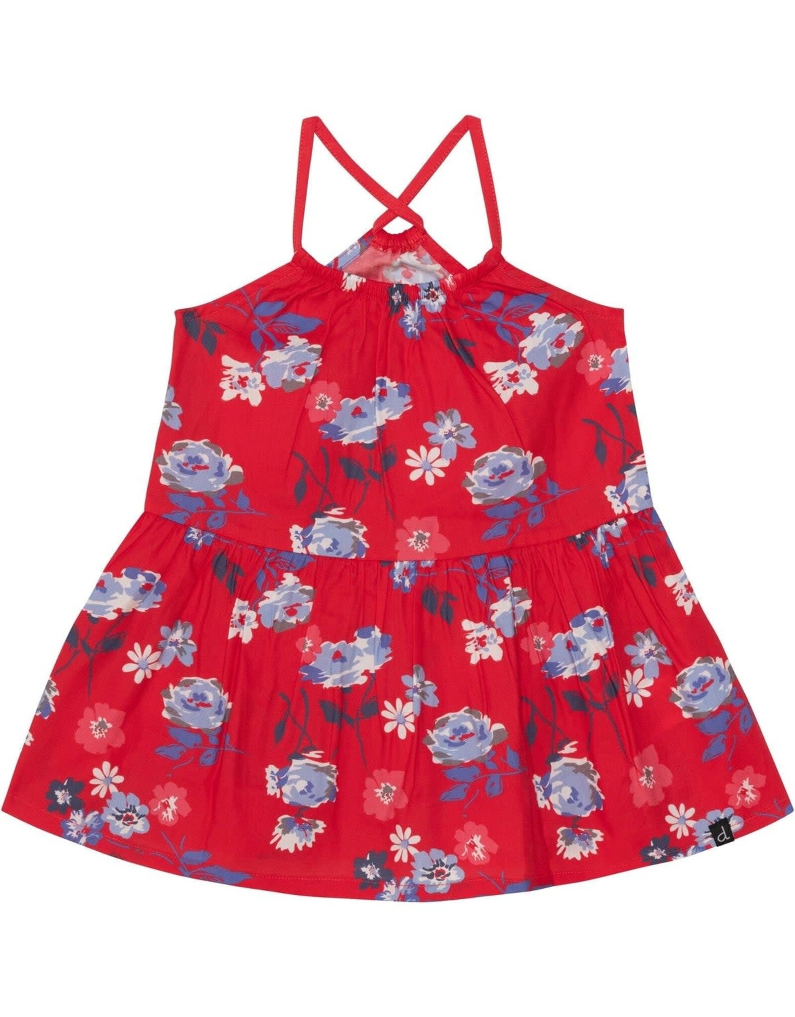 Deux Par Deux Lollipop Flowers Sleeveless Tunic