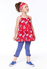 Deux Par Deux Lollipop Flowers Sleeveless Tunic
