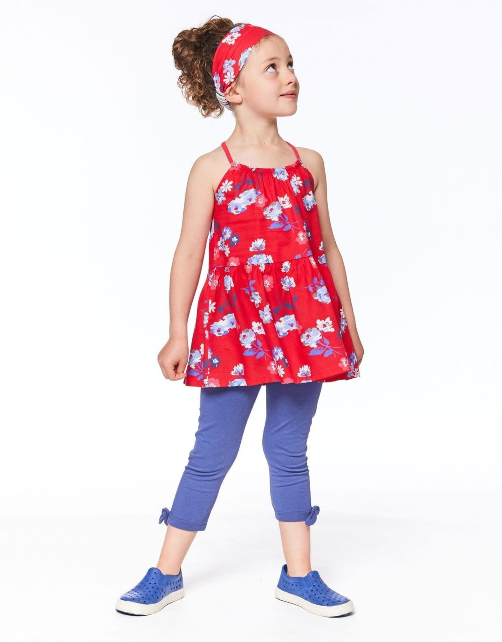 Deux Par Deux Lollipop Flowers Sleeveless Tunic