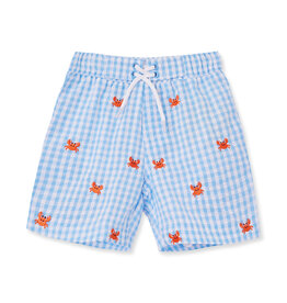 Little Me Crab Swim Trunks