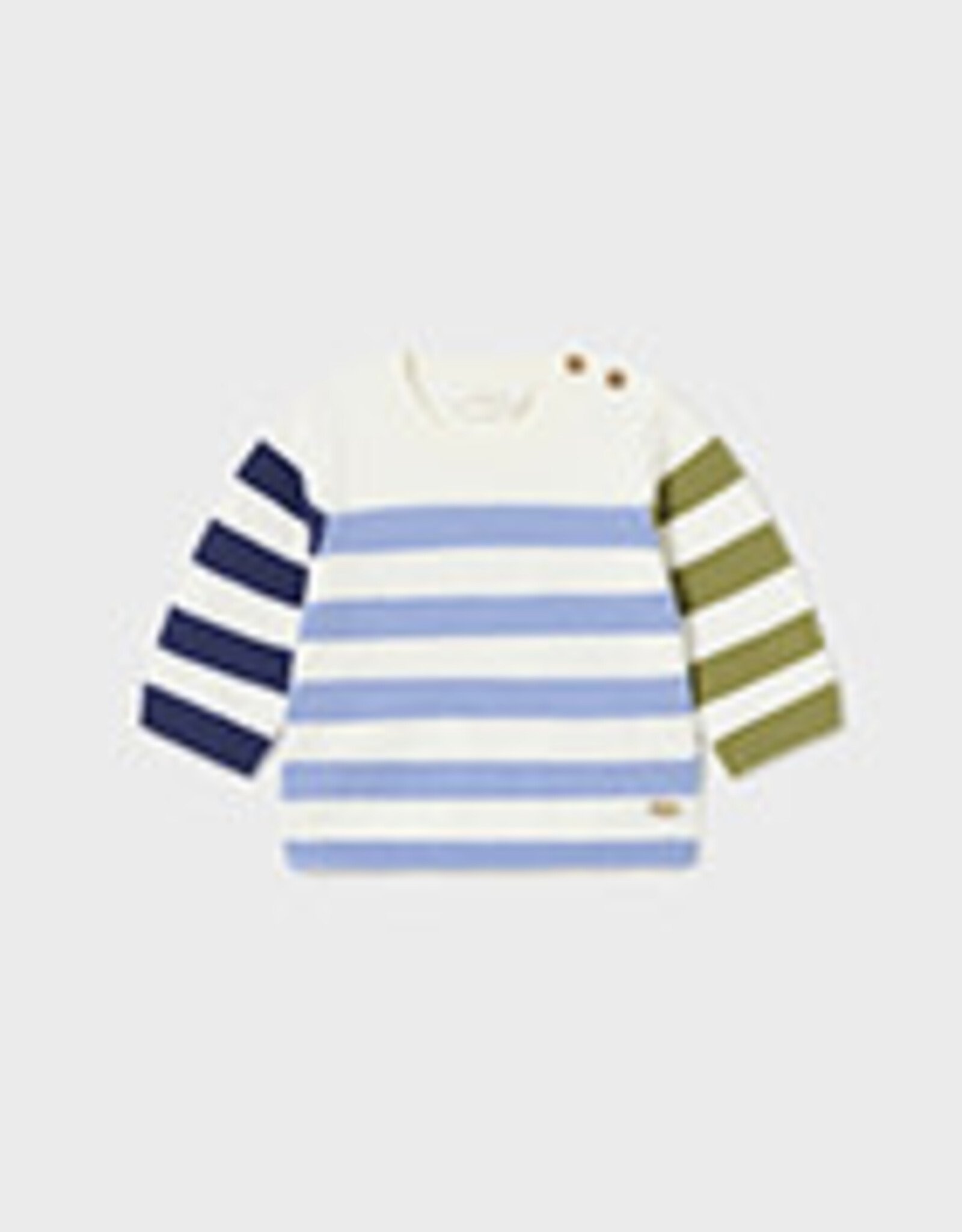 Mayoral Natures Stripe Baby Jumper