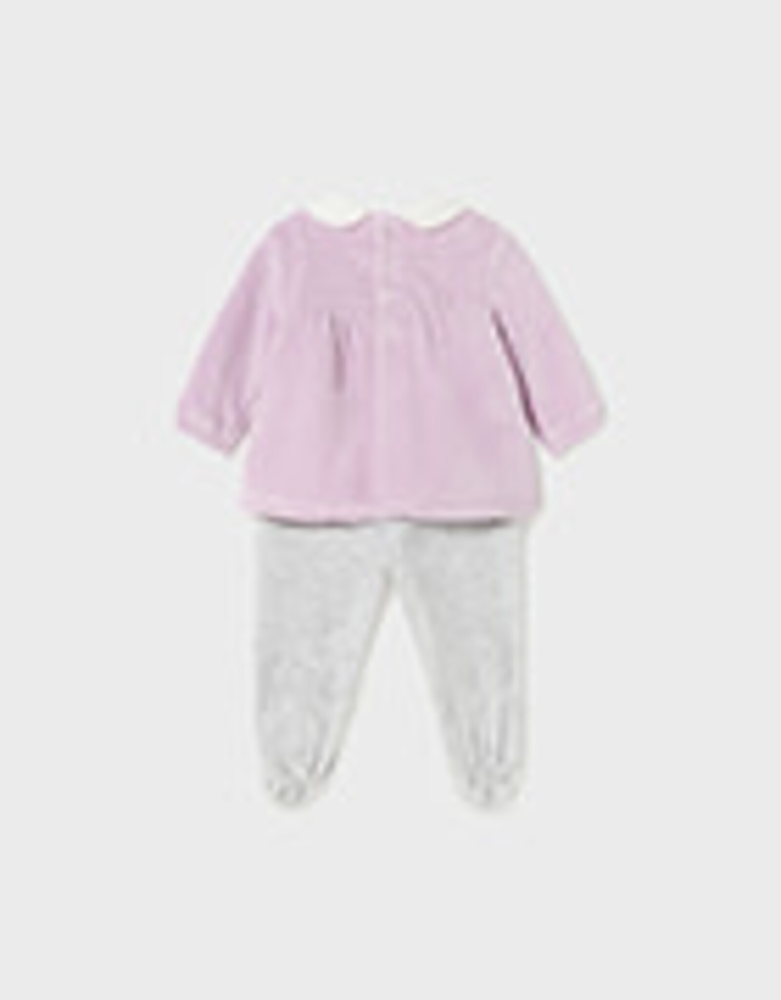 Mayoral Pearl Velour Set w/Leg Warmers