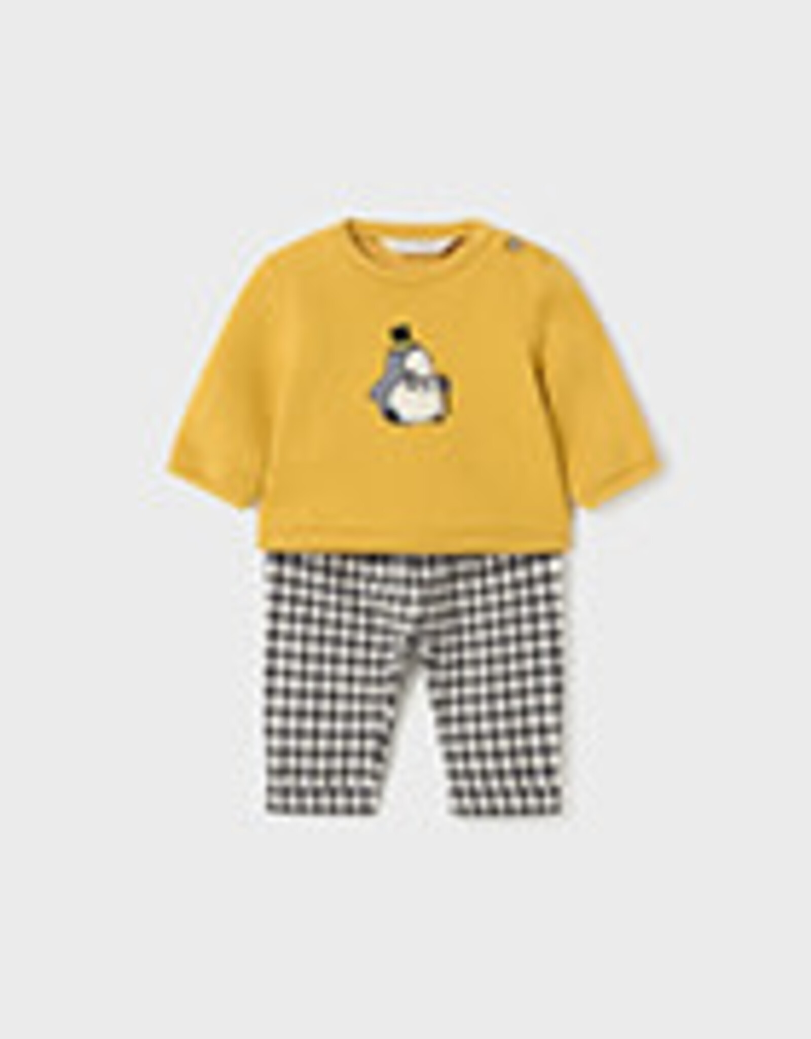 Mayoral Mustard Penguin Set w/Trousers