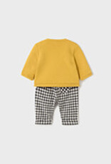 Mayoral Mustard Penguin Set w/Trousers