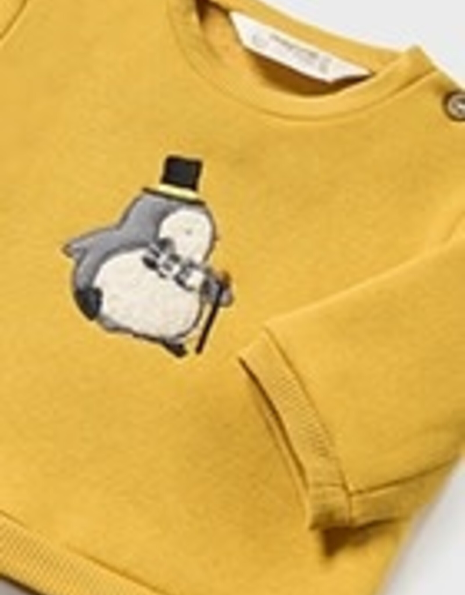 Mayoral Mustard Penguin Set w/Trousers