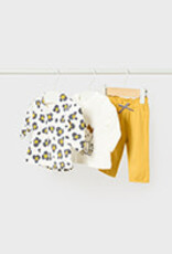 Mayoral Honey Flower 3 Pc Tracksuit