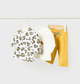 Mayoral Honey Flower 3 Pc Tracksuit