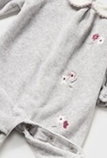 Mayoral Violet 2 Pc Velour Onesie
