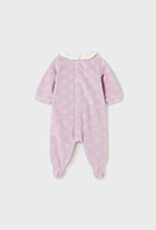 Mayoral Violet Velour Onesie