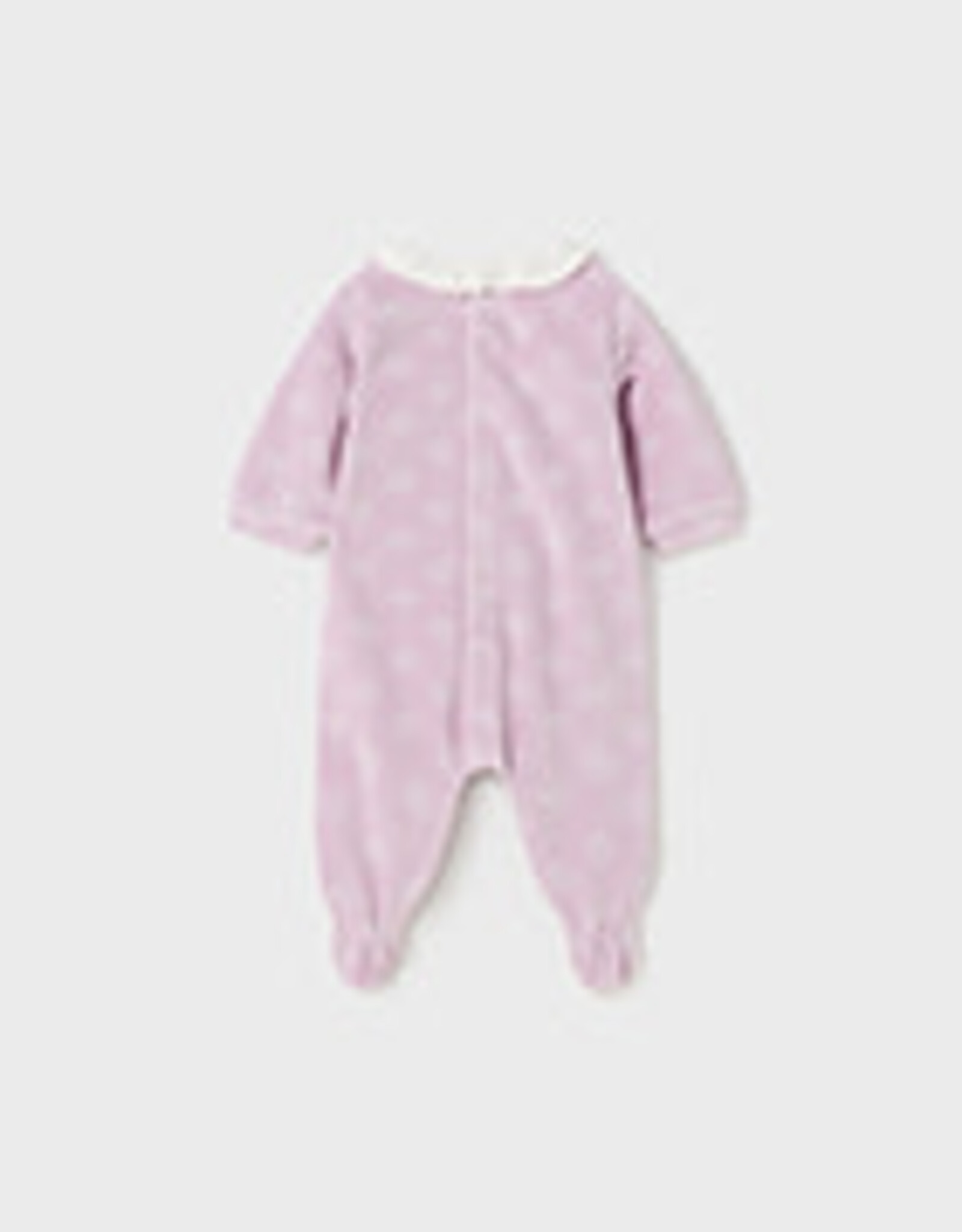 Mayoral Violet Velour Onesie