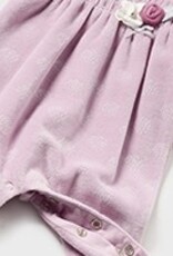 Mayoral Violet Velour Onesie