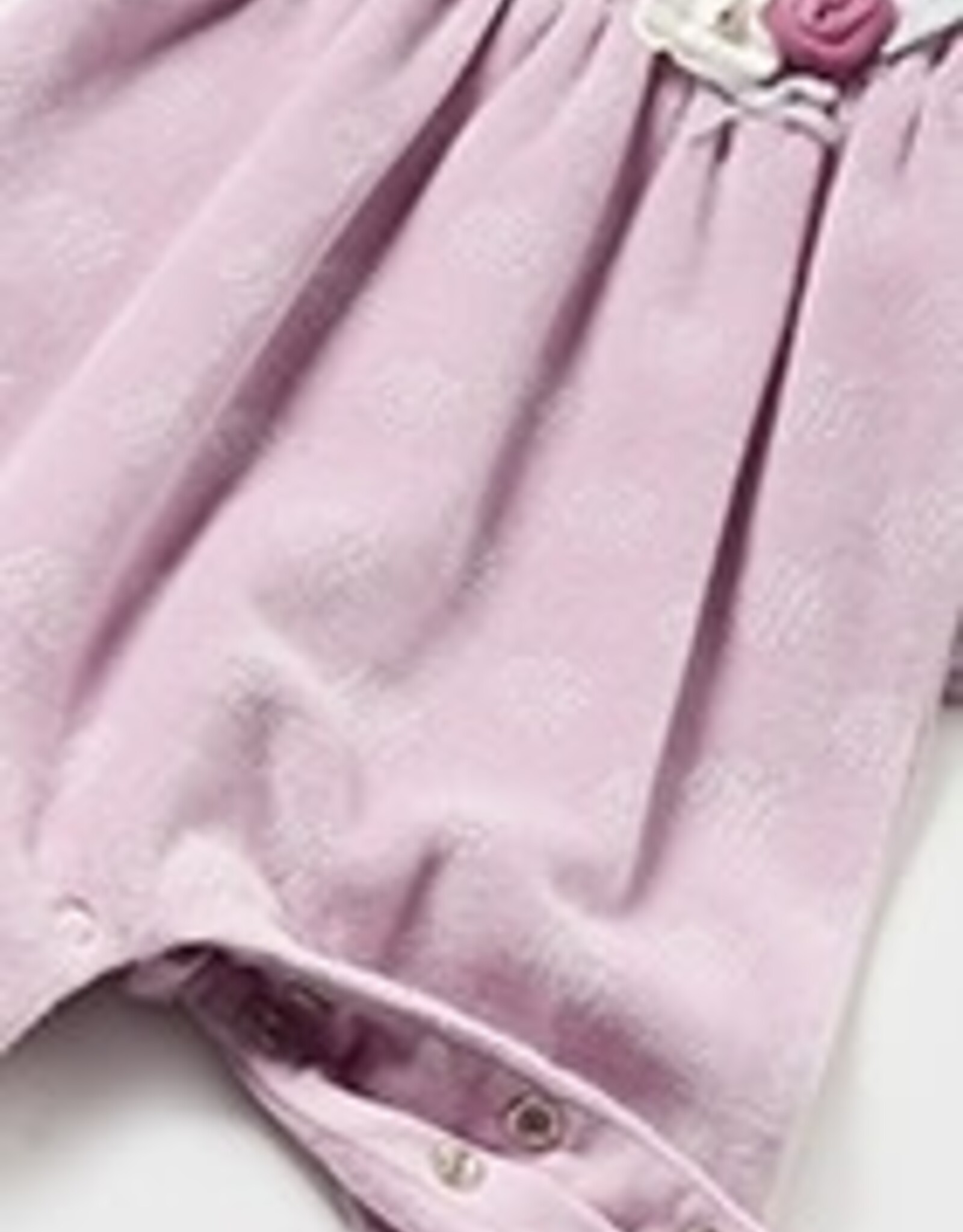 Mayoral Violet Velour Onesie